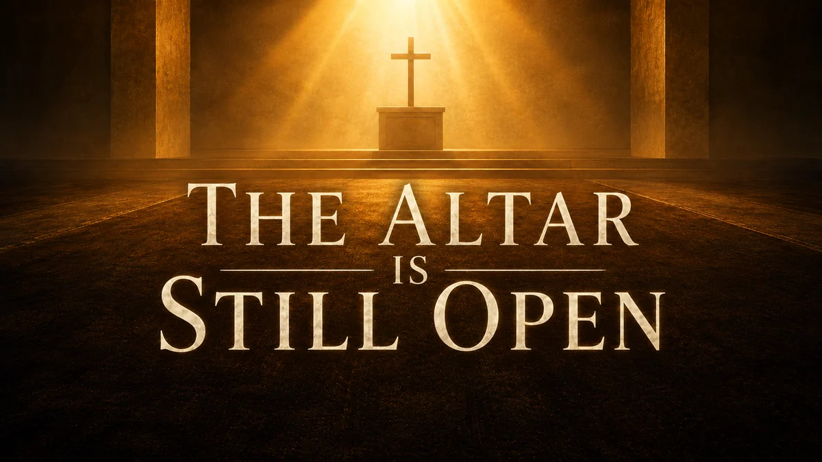 The Altar Is Still Open album cover