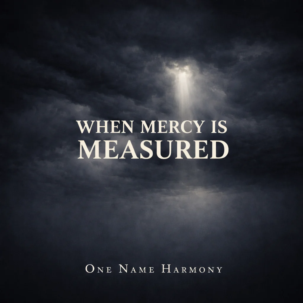When Mercy Is Measured album cover